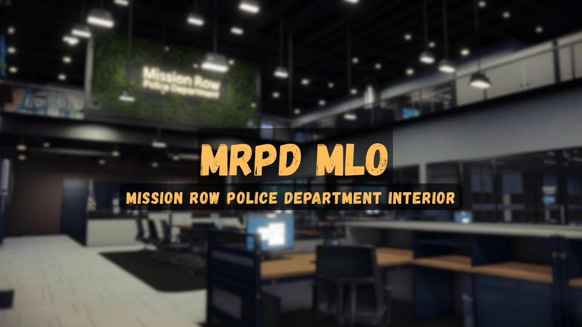 MRPD MLO FiveM – Mission Row Police Department Interior